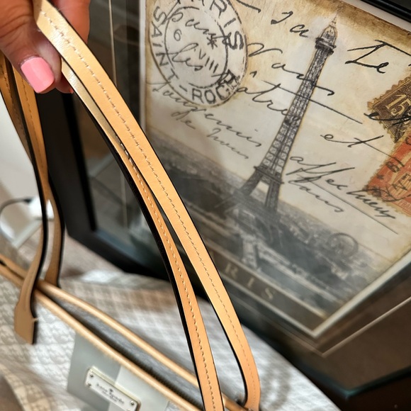 Kate Spade Margareta Gray/White Penn Tote Bag - Picture 4 of 16